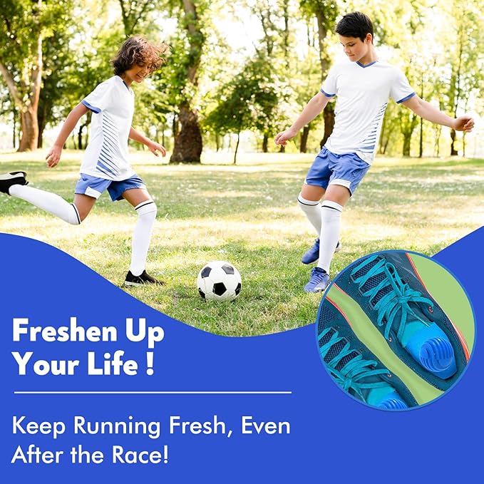 Sneaker Deodorizer Balls Ocean Scent 6 Pack, Odor Eliminator Balls - Image 2