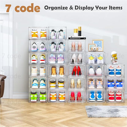 Thickened Clear Shoe Storage Organizer - Image 9