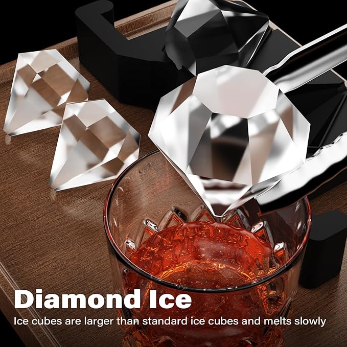 Clear Diamond Ice Cube Tray: Crystal Clear Ice Maker - Image 2