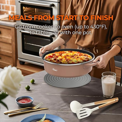 Rosewill 12.7 QT Electric Hot Pot Slow Cooker - Image 6