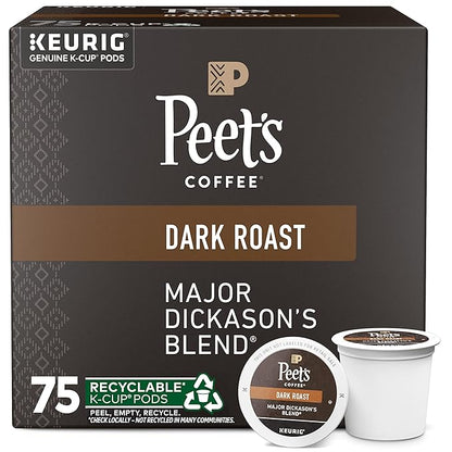 Peet's Coffee, Dark Roast Keurig K-Cup Pods by Peet%E2%80%99sCoffee