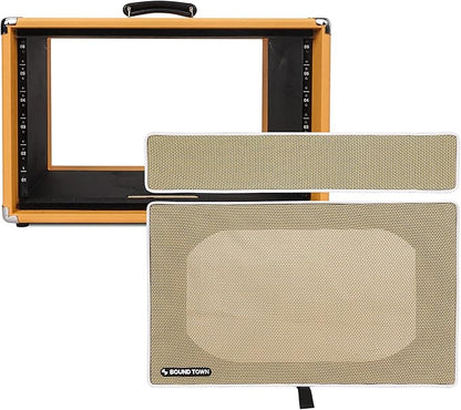 Sound Town Vintage 6U Amp Rack Case, 12.5" Depth - Image 4