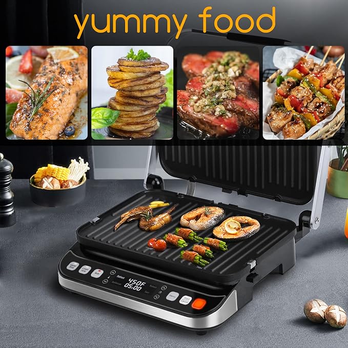 Taylor Swoden Panini Press Waffle Maker, 1600W Electric Indoor Grill - Image 9