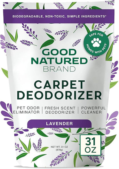 Good Natured Brand | Carpet Deodorizer & Freshener Powder | 31 oz Pet Odor by GoodNaturedBrand