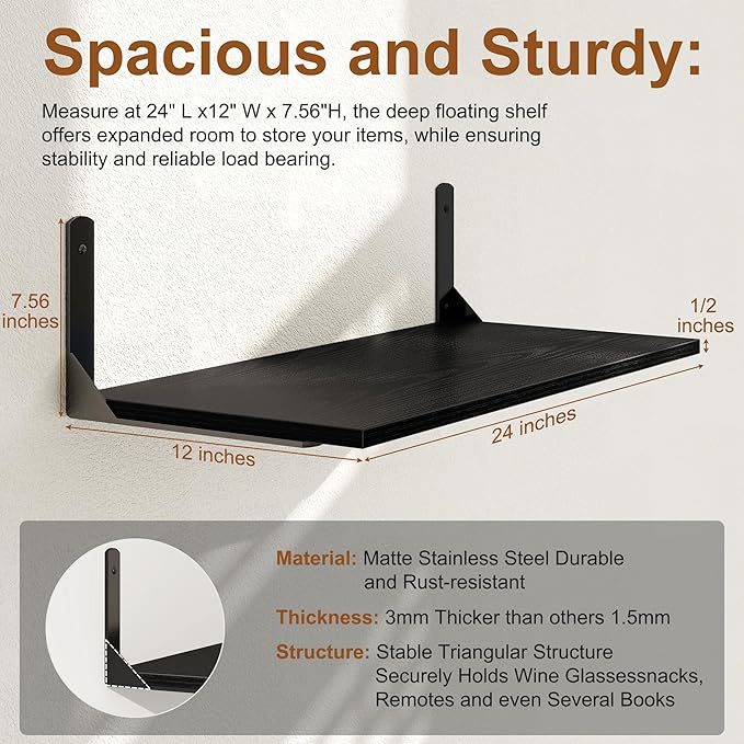 Fun Memories Deep Floating Shelves - Image 3