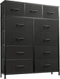 WLIVE Tall Dresser for Bedroom, Fabric Dressers Storage Tower, Dresser & Chest by WLIVE