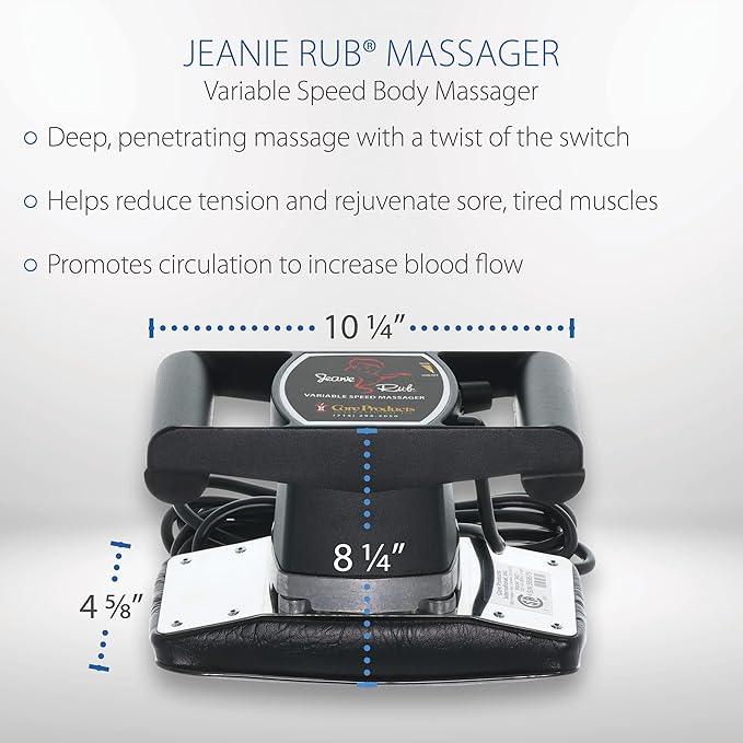 Core Products Jeanie Rub Variable Speed Massager - Image 6