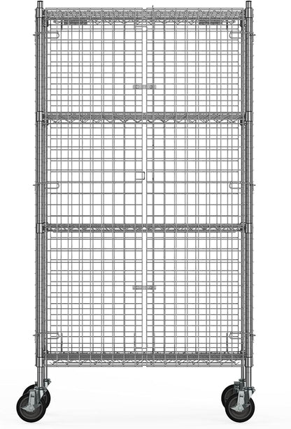 24" W x 36" L x 69" H Heavy Duty Utility Commercial Grade Metal Storage NSF - Image 4