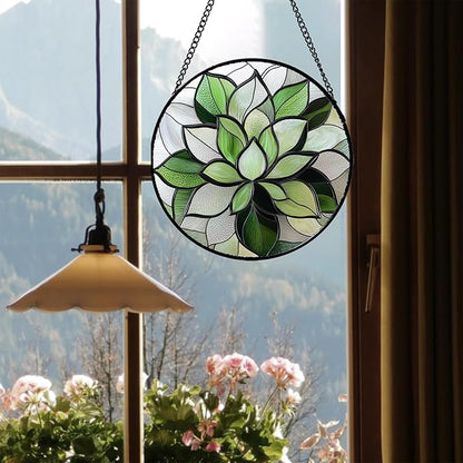 CRISGIF Stained Glass Window Hanging - Image 4