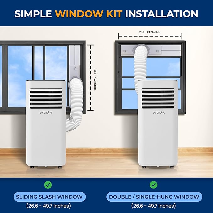 SereneLife 10000 BTU Portable Air Conditioner - Image 5