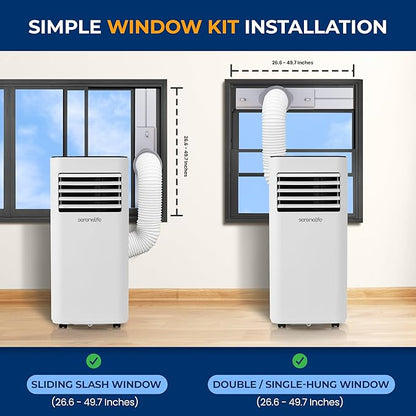 SereneLife 10000 BTU Portable Air Conditioner - Image 5