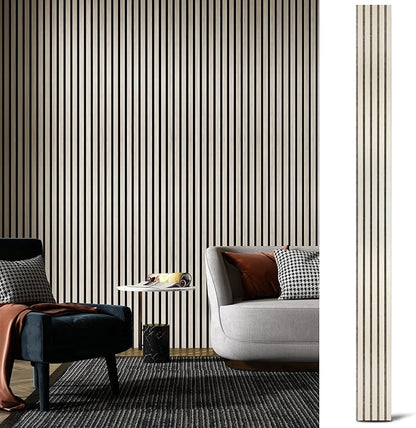 Art3d 4pcs-107 x 8in Slat Acoustic Panel - Image 2