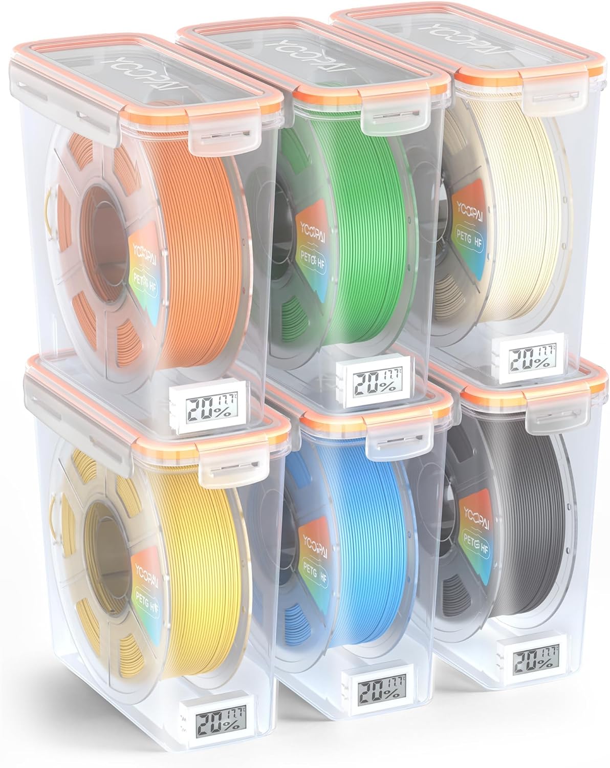 yoopai pro filament storage box with temperature &, main product view