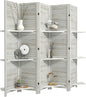 HOMCOM Room Divider, 5 Panel 67" Tall Wood Privacy Screen by HOMCOM