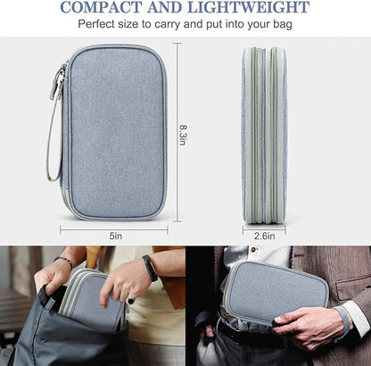 FYY Electronic Organizer, Travel Cable Organizer Bag Pouch Electronic - Image 2