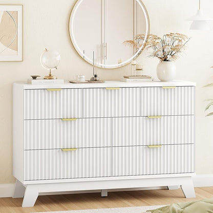 Xixini Fluted Dresser for Bedroom - Image 4
