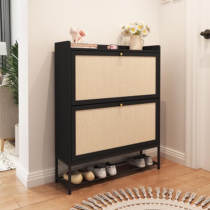 AVZEAR Narrow Shoe Storage Cabinet - Image 8
