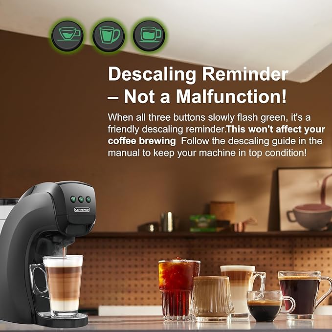 Warriors1 Coffee Maker for Keurig K Cup pod, Espresso Machine for Nespresso - Image 8