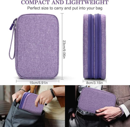 FYY Electronic Organizer, Large Travel Cable Organizer Bag Pouch Electronic - Image 2