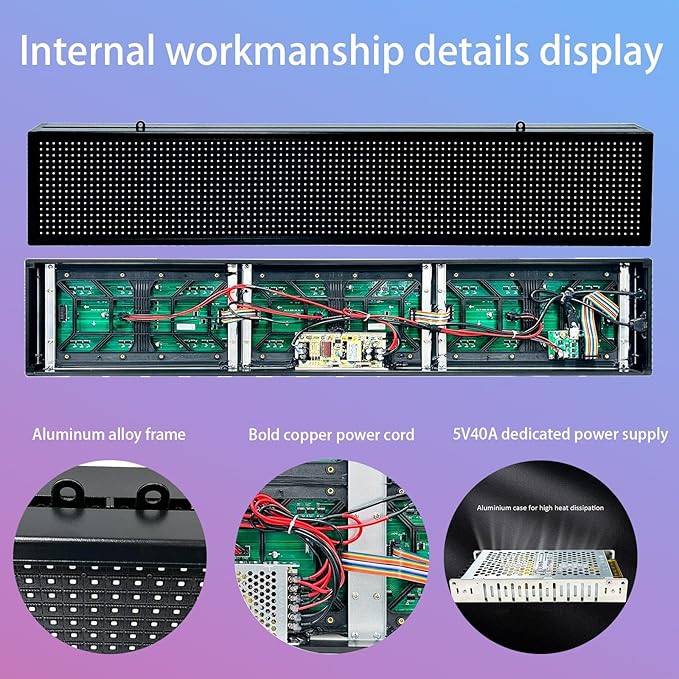 P10 Programmable Scrolling Led Sign Outdoor Signs - Image 6