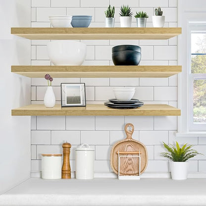 Sorbus Floating Shelves for Wall - Image 2