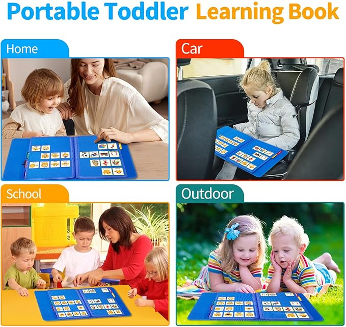 Visual Communication Book, Nonverbal Communication Board, Autism Language - Image 5