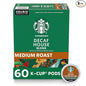 Starbucks K-Cup Coffee Pods, Medium Roast Hot or Iced Coffee, Decaf House Blend by StarbucksCoffee