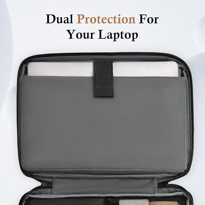 Laptop Sleeve Case, 15.6 17.3 14 13.3 12.3 inch TSA Laptop Sleeve Computer - Image 2
