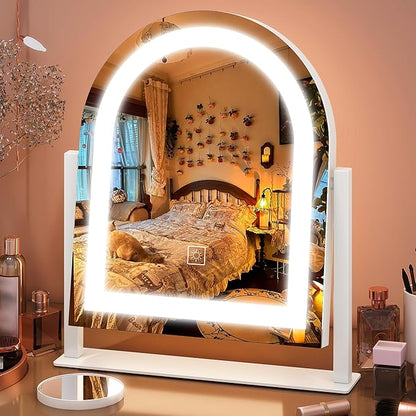 FENNIO Vanity Mirror with Lights 15"x13" Makeup Mirror with Lights, Lighted by FENNIOLEDMIRRORS