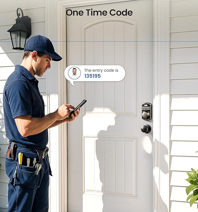 Veise Keyless Entry Door Lock - Image 8