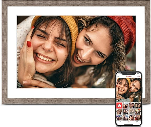 Frameo 10.1 Inch Digital Picture Frame, Digital Photo Frame WiFi, 32GB Memory by Pastigio