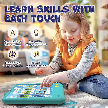 HOMESTEC Astro Pad, Toddler Interactive Learning Toys Ages 3 4 5 6, Kids Speech - Image 3