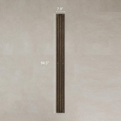 HOMCOM 4 Pack 3D Acoustic Panels, Wood Slat Wall Paneling - Image 7