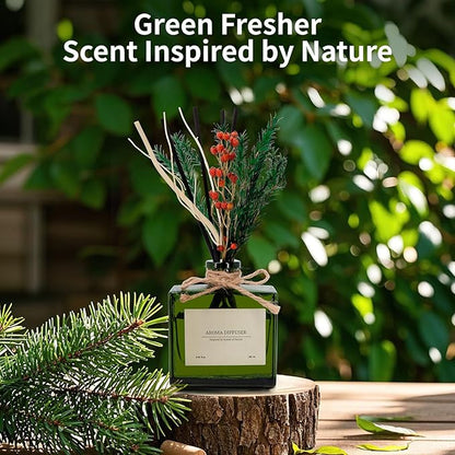 Reed Diffuser, 6.09oz Sweet Berry Scent Diffuser - Image 4
