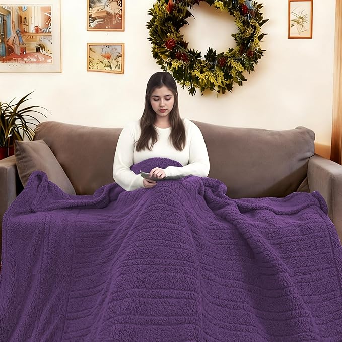 Electric Heated Blanket Full Size 72"×84" - Image 2