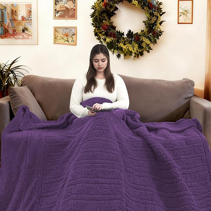 Electric Heated Blanket Full Size 72"×84" - Image 2