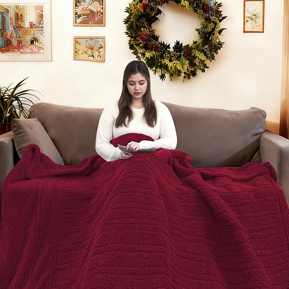 Electric Heated Blanket Throw Size 50"×60" - Image 5