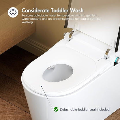 Eridanus Smart Toilet with Bidet Built in, One Piece Bidet Toilet - Image 11