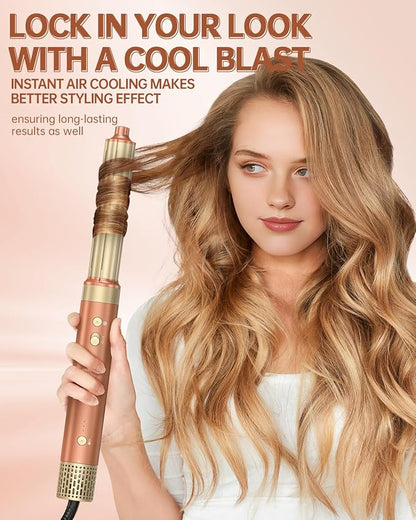 webeauty 6 in 1 Hot Air Styler, High-Speed Negative Ionic Hair Dryer - Image 6