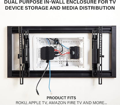 Legrand - OnQ Cable Management, In-Wall Media Box, Dual Purpose Structured - Image 2