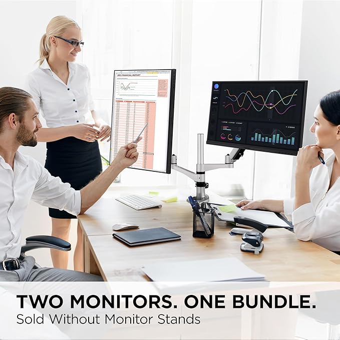 ViewSonic VG2448A-2_H2 24 Inch Dual Pack Head-Only 1080p IPS Monitor - Image 2