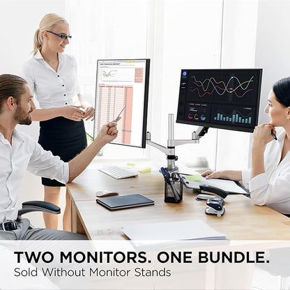 ViewSonic VG2448A-2_H2 24 Inch Dual Pack Head-Only 1080p IPS Monitor - Image 2