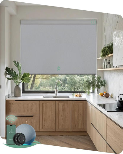 Yoolax Motorized Blinds with Remote, Waterproof Smart Blinds by Yoolax
