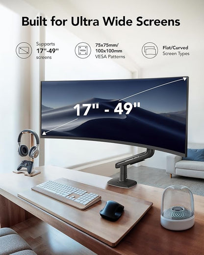 HUANUO TitanLift Heavy Duty Monitor Arm - Image 3