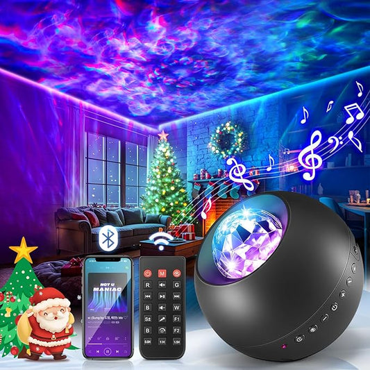 One Fire Galaxy Projector, Vibrant Galaxy Light Projector, Remote Timer Kids by OneFire