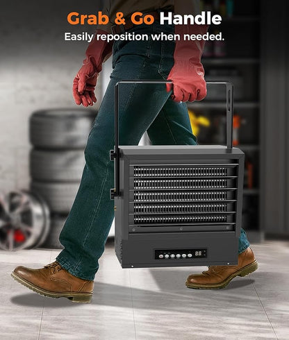 Electric Garage Heater for Indoor Use - 10000W - Image 7