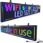 programmable led sign custom scrolling digital signage display screen outdoor by HIJHSAIL