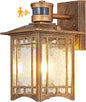 XANGQAN Brown Motion Sensor Outdoor Lights Wall Mount by XANGQAN