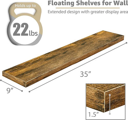 Sorbus Floating Shelves for Wall - Image 3