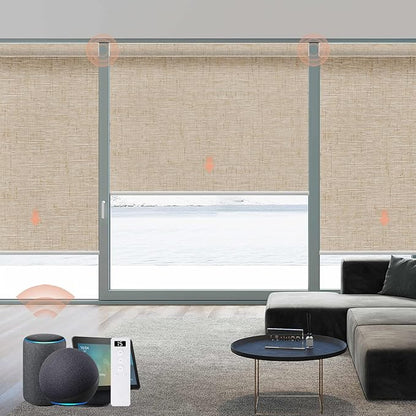 Motorized Blinds Roller Shade by Canisteo